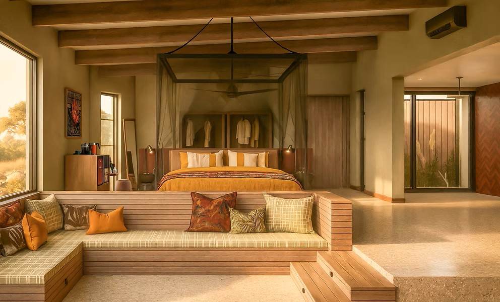 Jaci_Lodge_Schlafzimmer 2Friends-Beach-Hotel-aussen